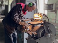 Сервисное локомотивное депо «Ершовское»: кузнец - профессия штучная