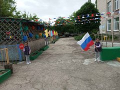 В рамках празднования Дня России маленькие ершовцы поучаствовали в необычном велопробеге
