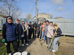 Ершовцы вышли на  массовый субботник