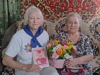 Ветеран труда Любовь Ивановна Камышанская из Ершова отметила 90-летний юбилей