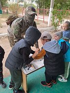 В гостях у ершовских дошколят побывал участник СВО