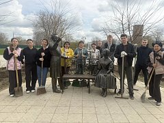 Ершовцы вышли на  массовый субботник