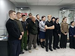 Встреча с бойцом СВО: диалог поколений в музее Ершова