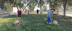 В клубе «Здоровый образ жизни» ершовские сельчане активно и весело отметили День физкультурника