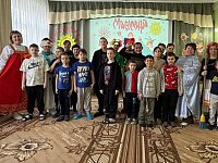 Ребята Ершовского реабилитационного центра провожали зиму и встречали весну