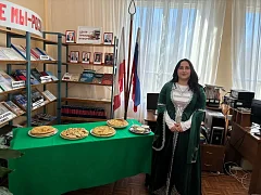 В рамках цикла «Многоликая Россия» ершовцев познакомили с культурой народа Южного Дагестана