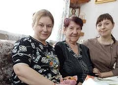 Жительница Ершовского района встретила 85-ю весну