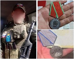 Мобилизованный из Ершовского района боец удостоен высокой государственной награды — медали «За отвагу»