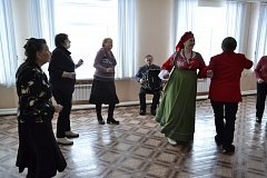 3 февраля в РДК участники любительского объединения «Горница» вновь встретились за чашкой чая.