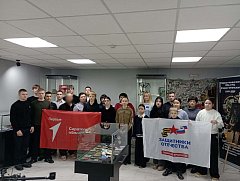 Встреча с бойцом СВО: диалог поколений в музее Ершова