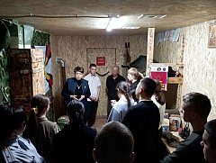 Встреча с бойцом СВО: диалог поколений в музее Ершова