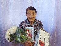 Ершовская долгожительница Любовь Ивановна Елисеева отмечает юбилей