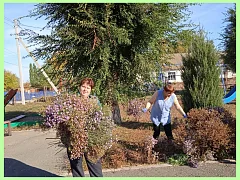 Ершовские сельчане сообща навели порядок на общественной территории
