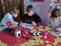 В Ершовском районе дети рисуют волшебство