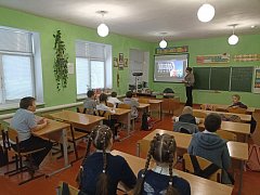Ершовское школьники знакомятся с "Движением первых"