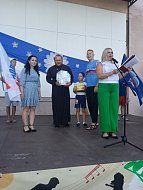 В День семьи, любви и верности ершовцы принимали поздравления от главы района и культработников РДК