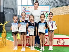 Областные соревнования по художественной гимнастике: дебют ершовских гимнасток