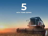 В Саратовской области собран урожай в 5 млн тонн зерна
