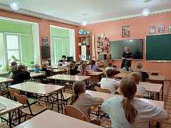День образования полиции России отметили в ЛОЛ «Солнышко» школы № 5 г. Ершова