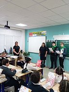 Ершовским школьникам напомнили о безопасности дорожного движения в период зимних каникул