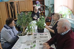 В ершовском КЦСОН царила особенная атмосфера творчества и заботы о природе