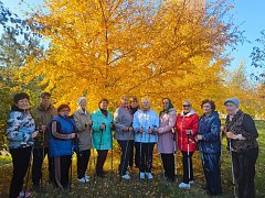 Ершовские «серебряные» ходоки — за активное долголетие