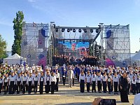 Ершовский духовой оркестр «Овация» выступил в составе сводного духового оркестра Саратовской области