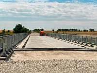 В Ершовском районе завершается реконструкция моста за 111 млн рублей