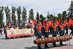 На Соколовой горе увековечили имена ершовцев, отдавших жизнь во имя Отечества