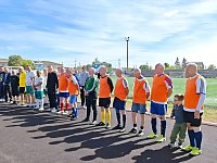 В Ершове в День города на стадионе «Юность» прошел ветеранский турнир по футболу