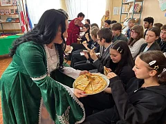 В рамках цикла «Многоликая Россия» ершовцев познакомили с культурой народа Южного Дагестана