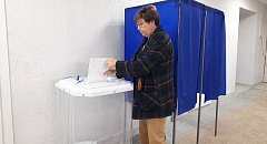 Глава Ершовского района Светлана Зубрицкая приняла участие в голосовании на выборах-2022
