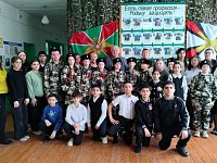 В МОУ «СОШ с. Перекопное» Ершовского района открыт школьный отряд «ПАТРИОТ»