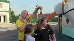 На кластере «Время приключений» прошла игровая программа для юных ершовцев «Веселимся вместе»