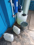 В ершовском селе установлено новое очистное оборудование: жители получают чистую питьевую воду бесплатно