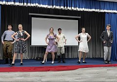 Спектакль "Молодая гвардия" в школе г. Ершова: память, ожившая на сцене