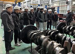 Студенты Ершовского агропромышленного лицея посетили локомотивное депо в рамках акции «Неделя без турникетов»