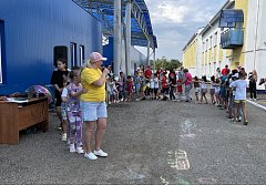 Праздник с железнодорожным настроением: на стадионе «Юность» г. Ершова прошла программа ко Дню железнодорожника