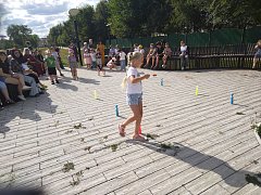 День рождения Чебурашки отметили в парке Пушкина г. Ершова