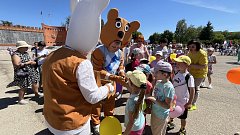 На центральной площади прошел праздник для самых маленьких жителей Ершова