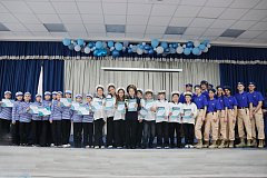 В Ершове прошла торжественная церемония награждения победителей военно-патриотической игры «Зарница 2.0»