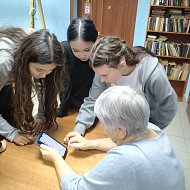 Приложение Мах входит в жизнь ершовцев старшего возраста