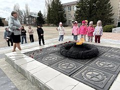 Для ершовских дошкольников организовали маршрут выходного дня под девизом  «Сохраним нашу историческую Родину»