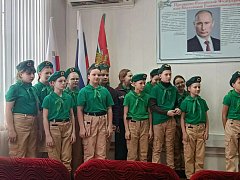 Ершовские школьники побывали в гостях у пограничников