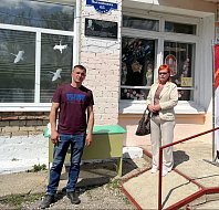 В селе Перекопное Ершовского района прошло масштабное патриотическое мероприятие