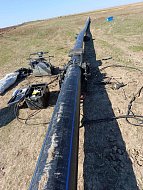 В селах Ершовского района обновляют водопроводные сети по программе поддержки местных инициатив