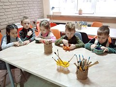 Юные ершовские  следопыты побывали  в гончарной мастерской    
