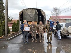 Ершовский колхоз собрал для военнослужащих СВО КамАЗ гуманитарной помощи