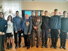 Воины-афганцы говорили с ершовской молодежью о мужестве, героизме и любви к Отечеству