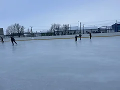 Ершовцы приходят на катки целыми семьями